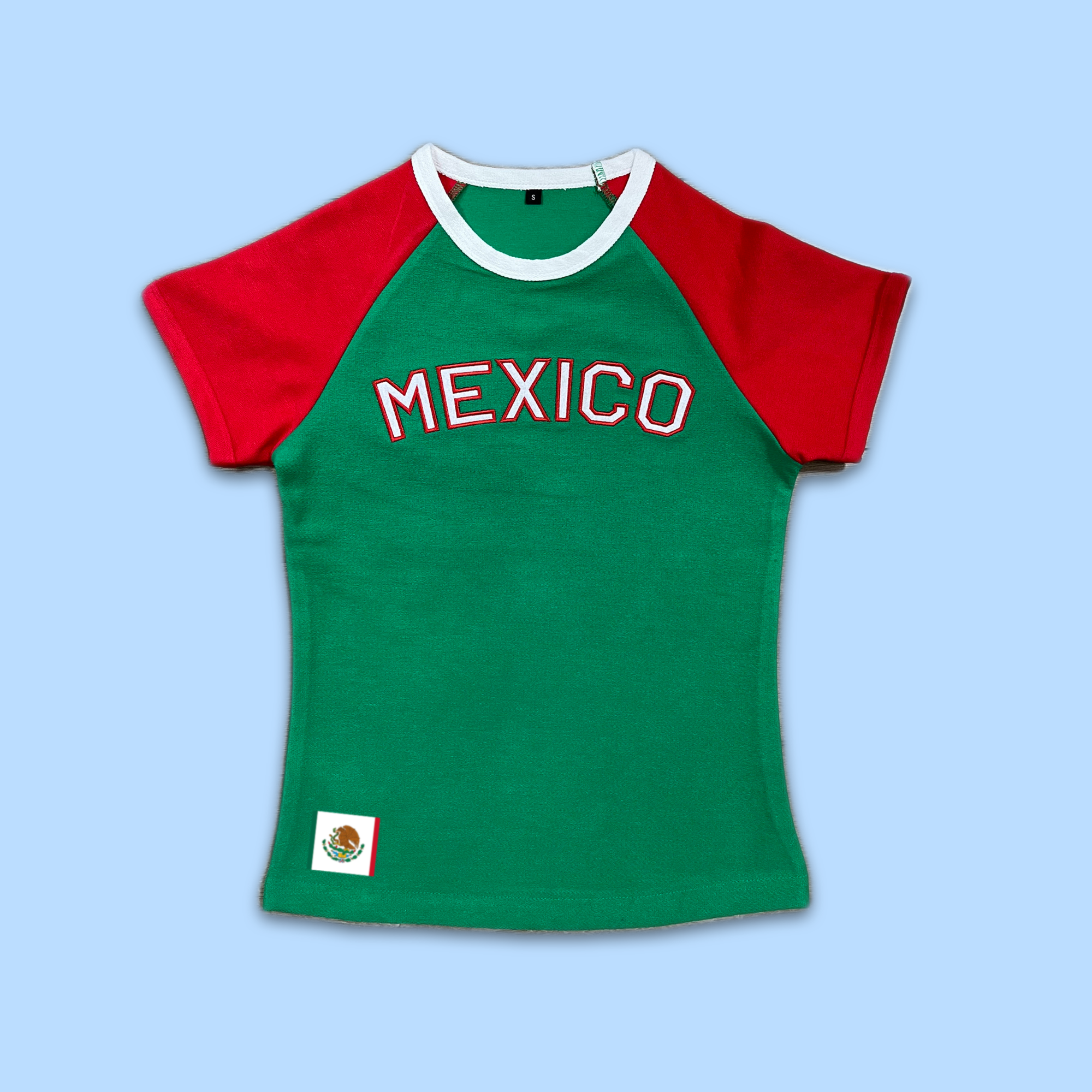 Mexico Premium Jersey Baby Tee