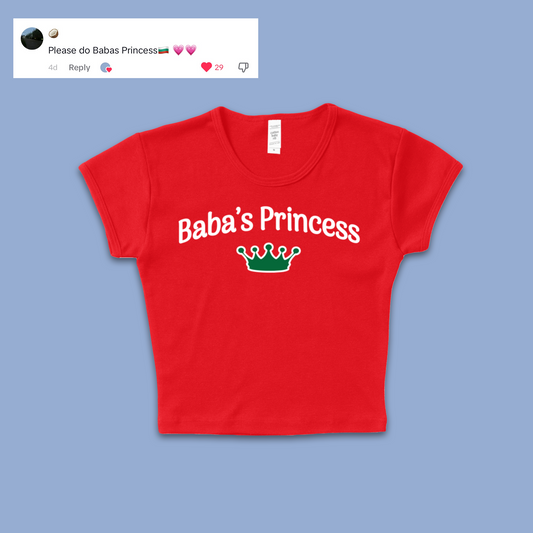 Baba's Princess Baby T Shirt