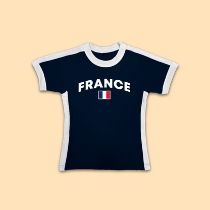 France Womens Baby Tee Jersey