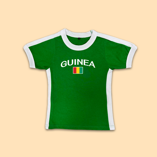 Guinea Womens Baby Tee Jersey