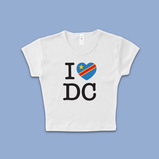 I Love Democratic Republic of Congo (DRC) Baby T Shirt