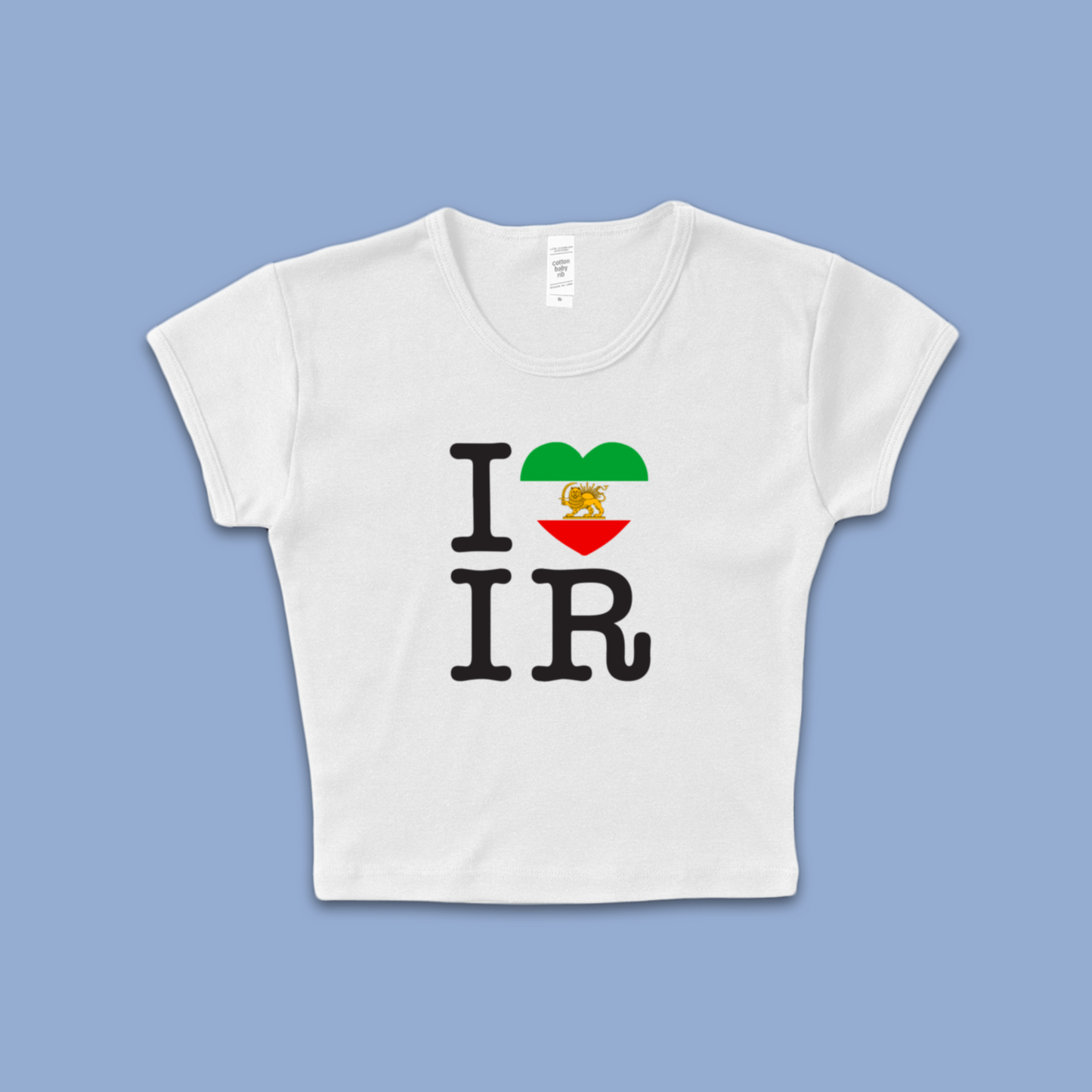 I Love Iran Baby T Shirt