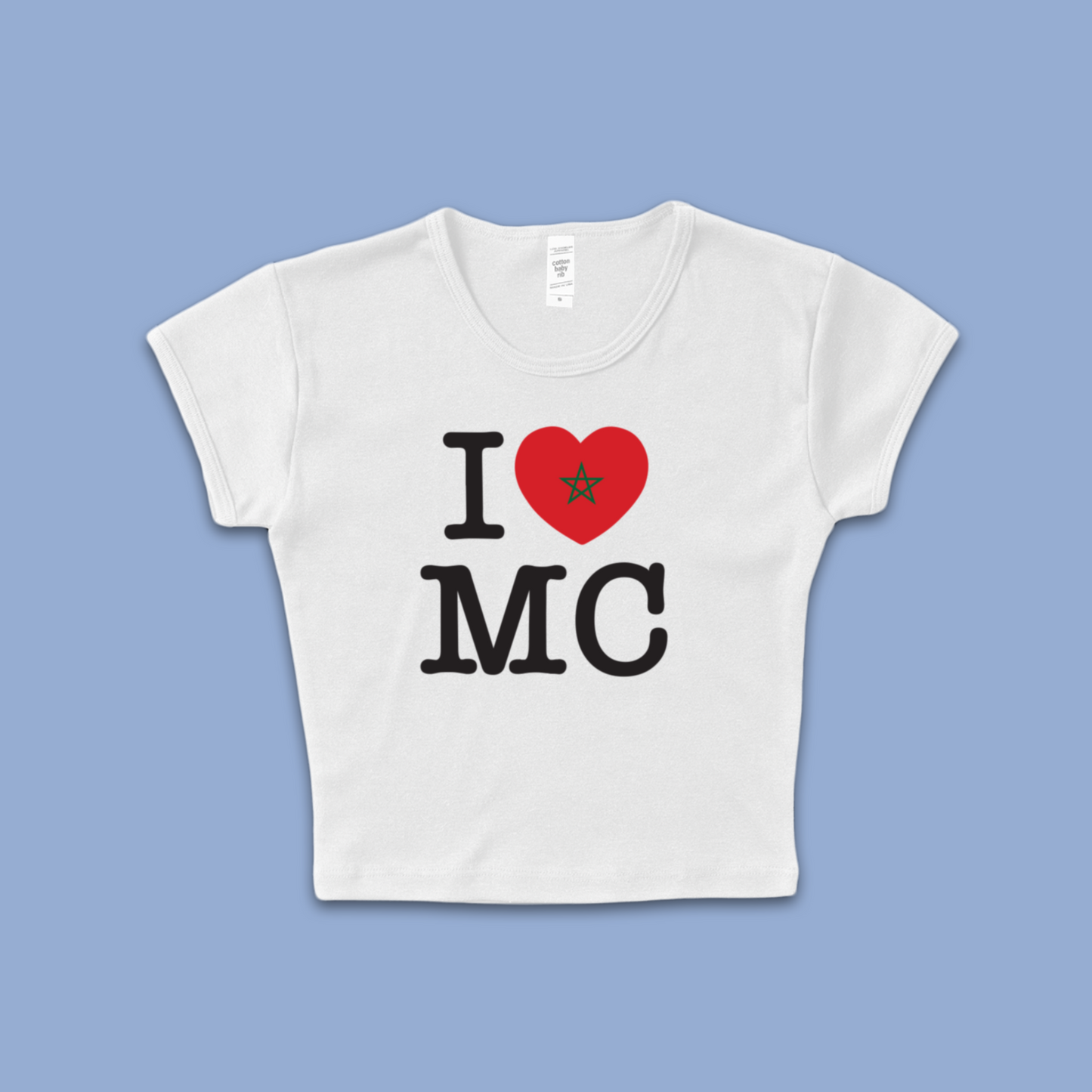 I Love Morocco Baby T Shirt