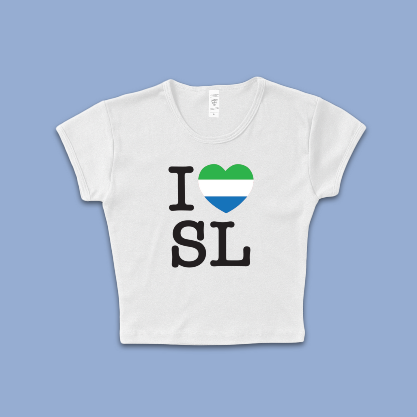 I Love Sierra Leone Baby T Shirt