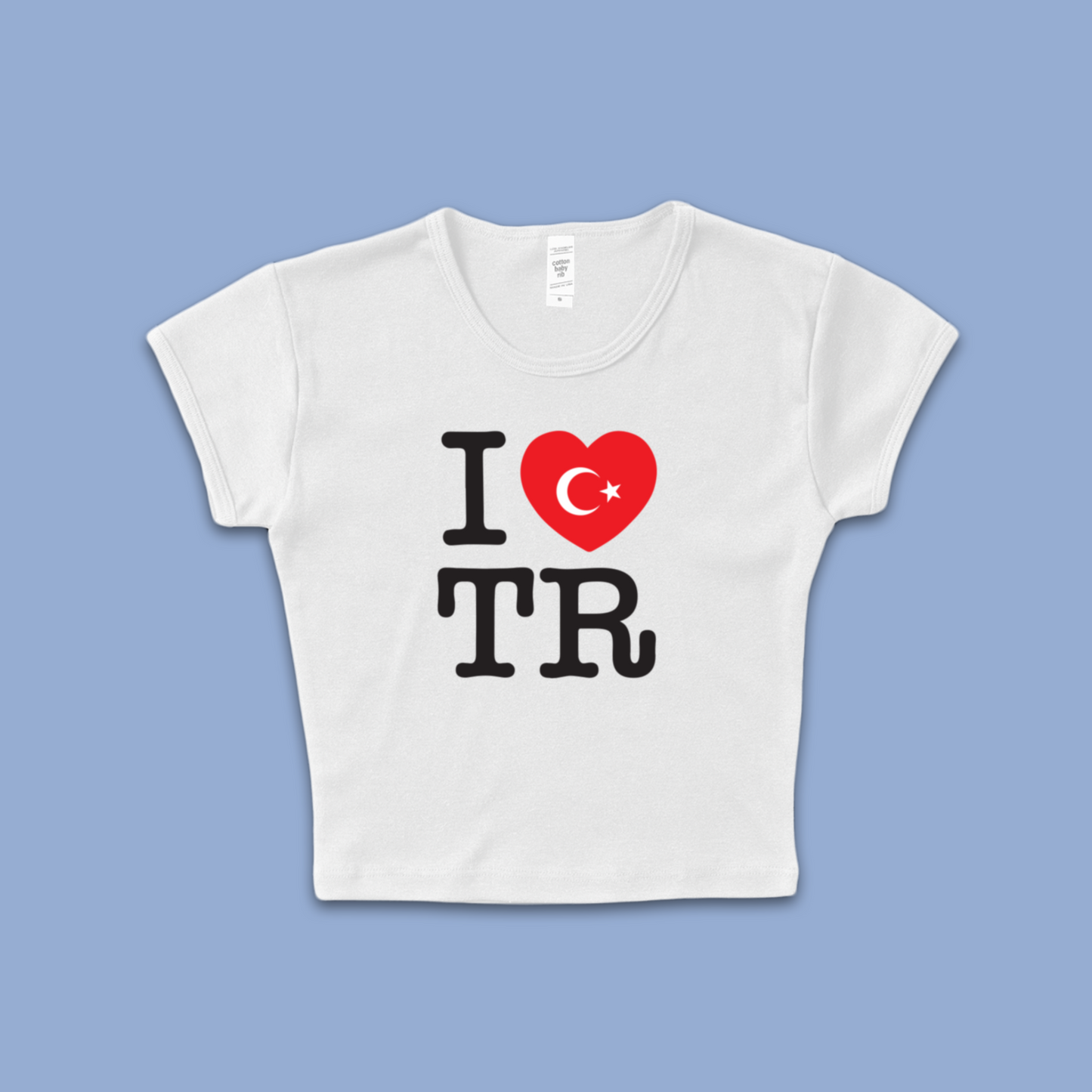 I Love Turkey Baby T Shirt