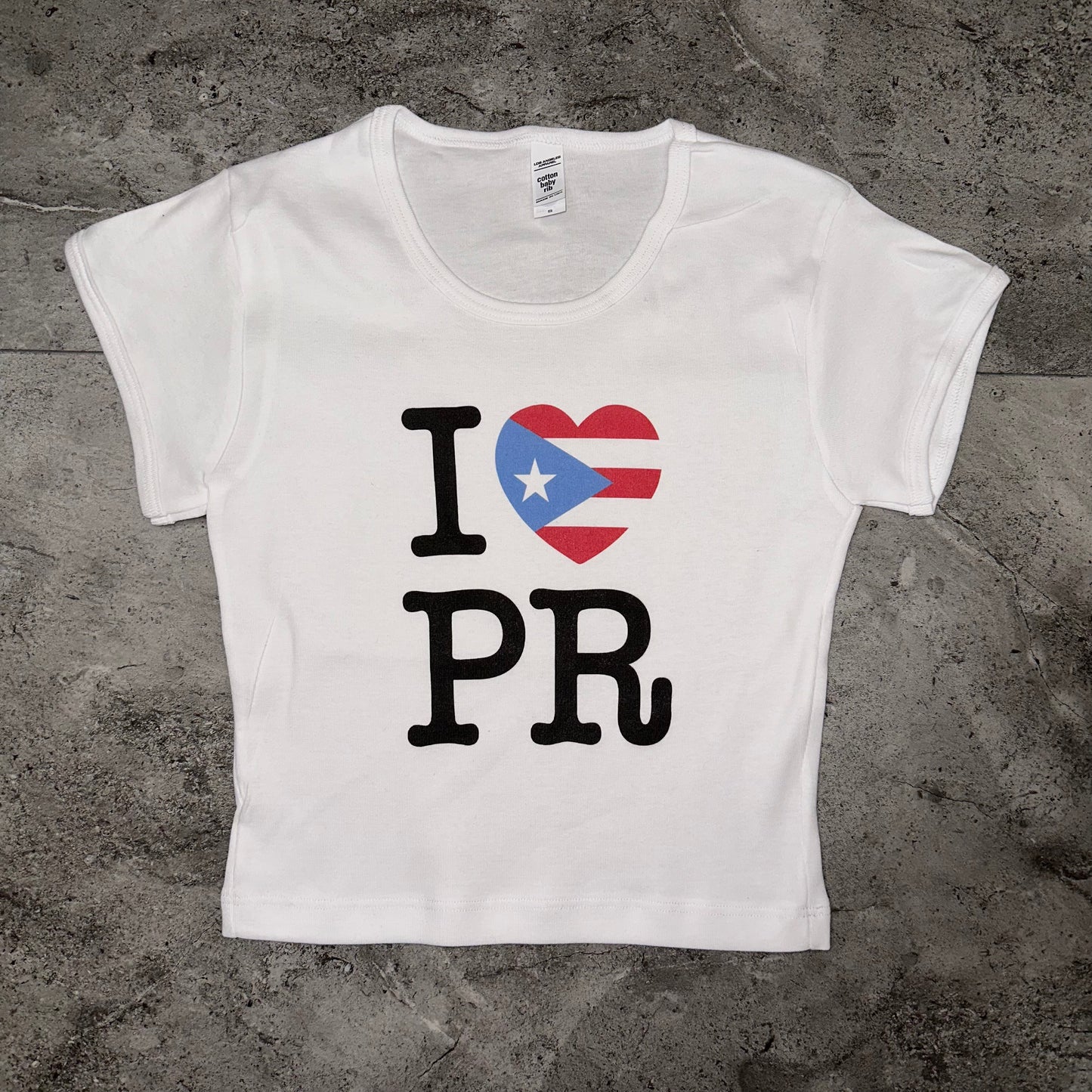 I Love Puerto Rico Baby T Shirt