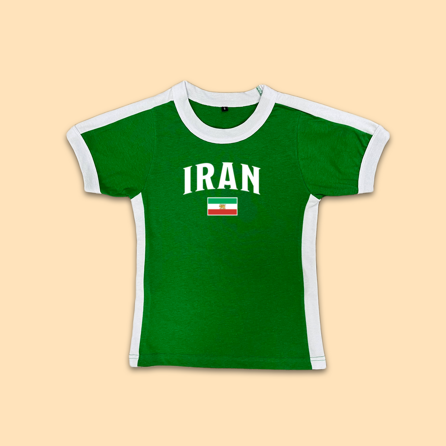 Iran Womens Baby Tee Jersey