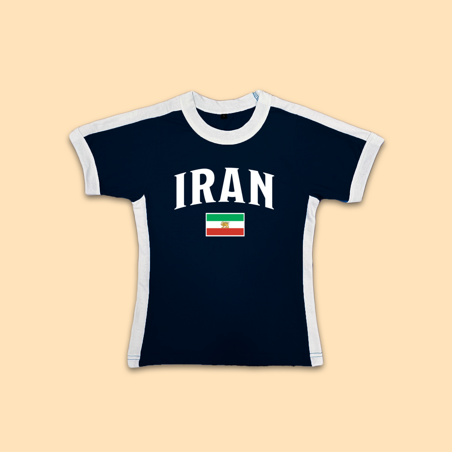 Iran Womens Baby Tee Jersey