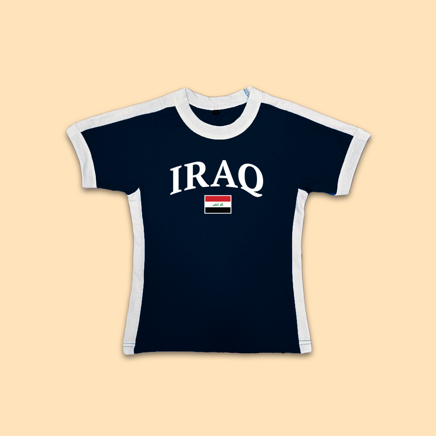 Iraq Womens Baby Tee Jersey