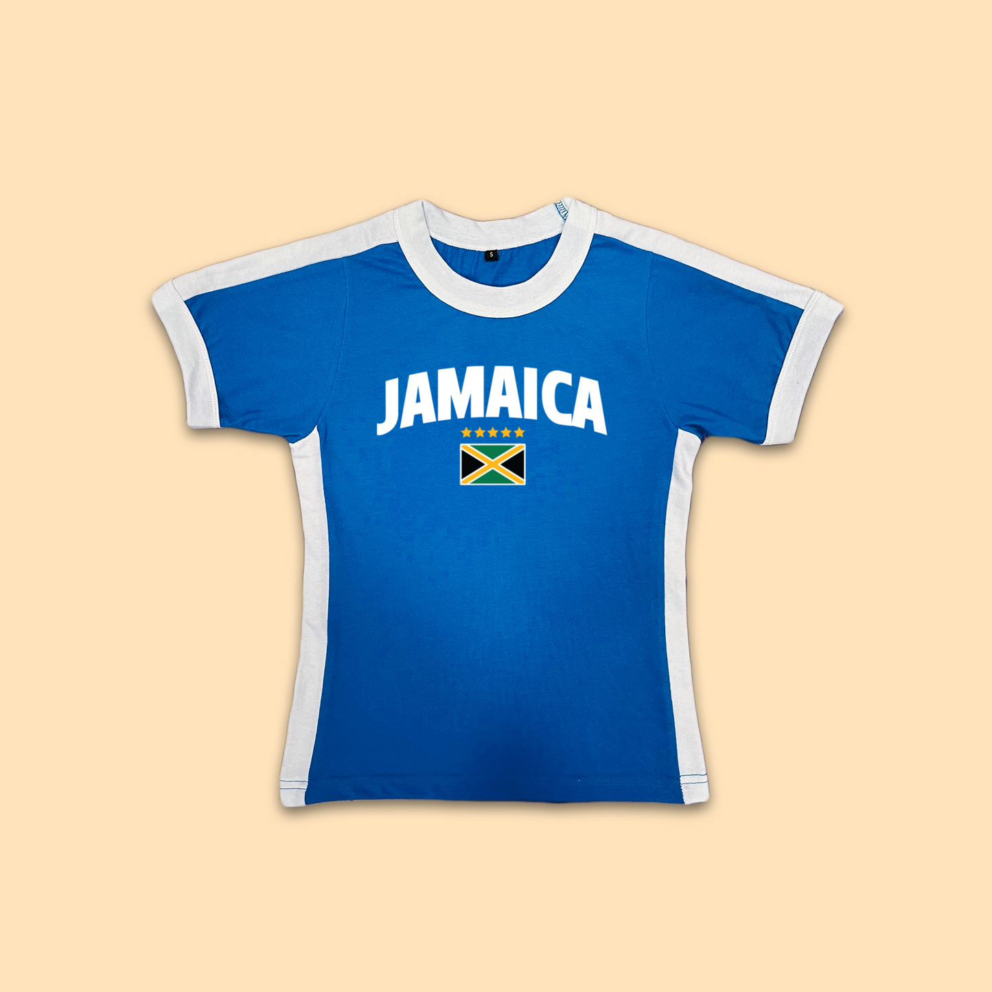 Jamaica Womens Baby Tee Jersey