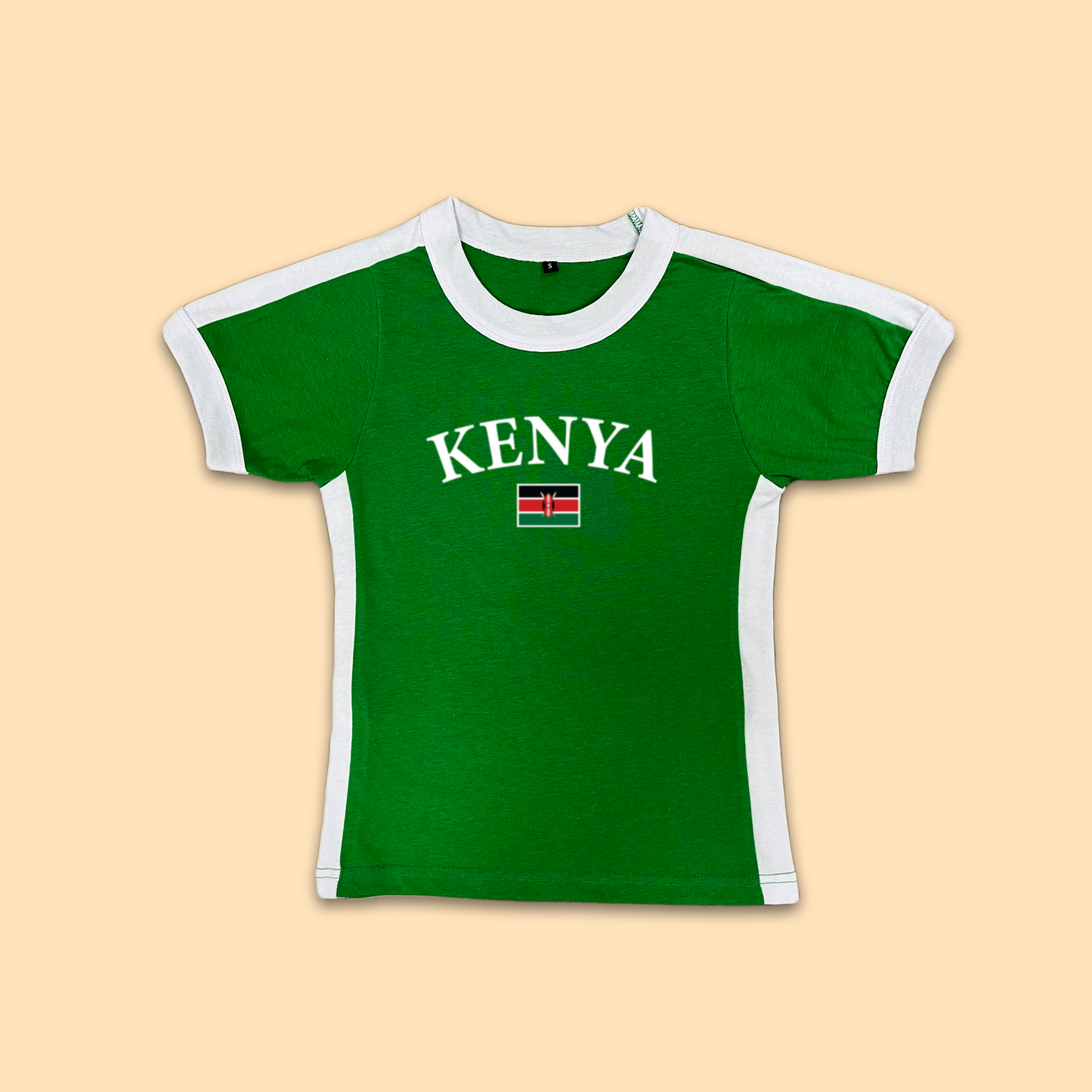 Kenya Womens Baby Tee Jersey