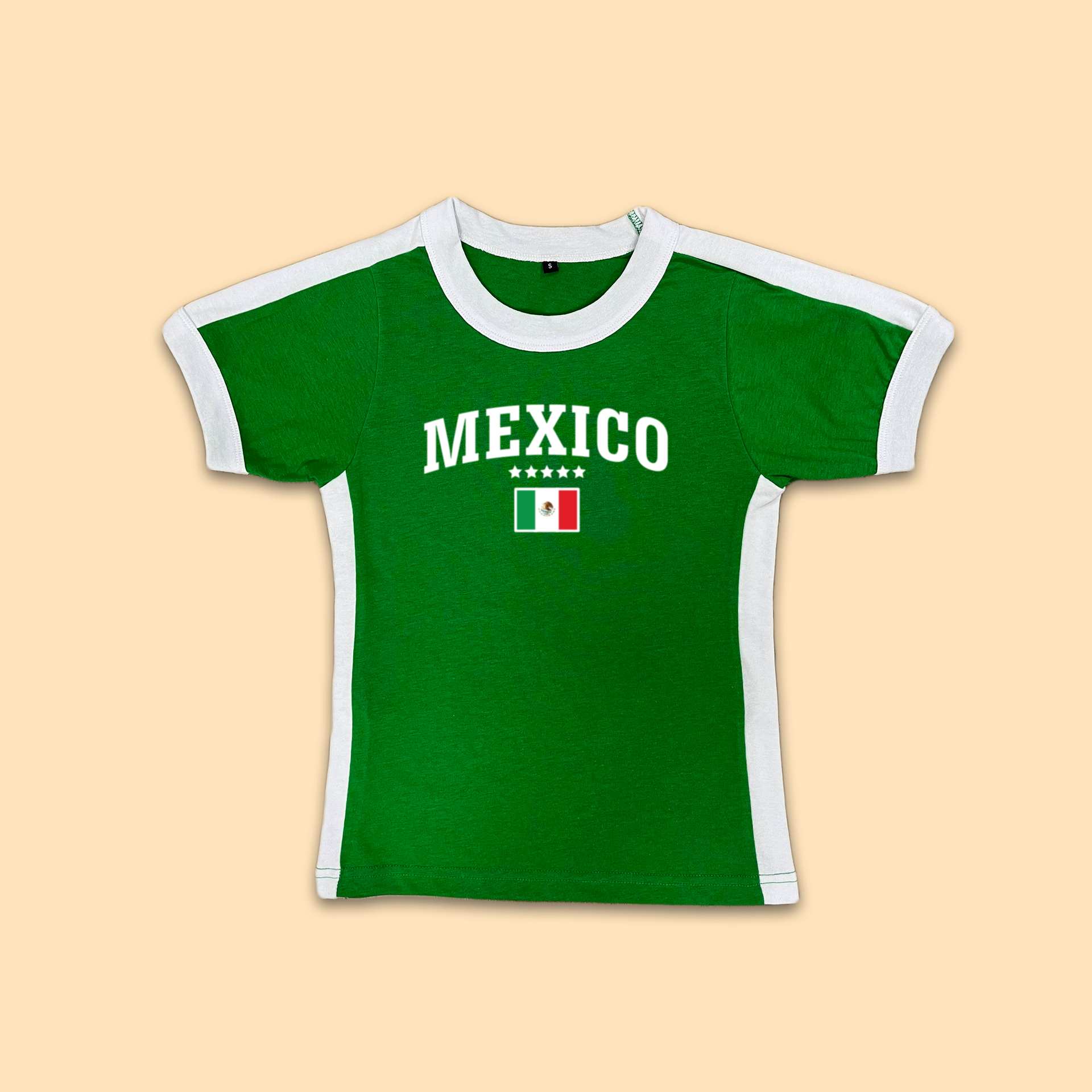 Mexico Womens Baby Tee Jersey – Blokettes