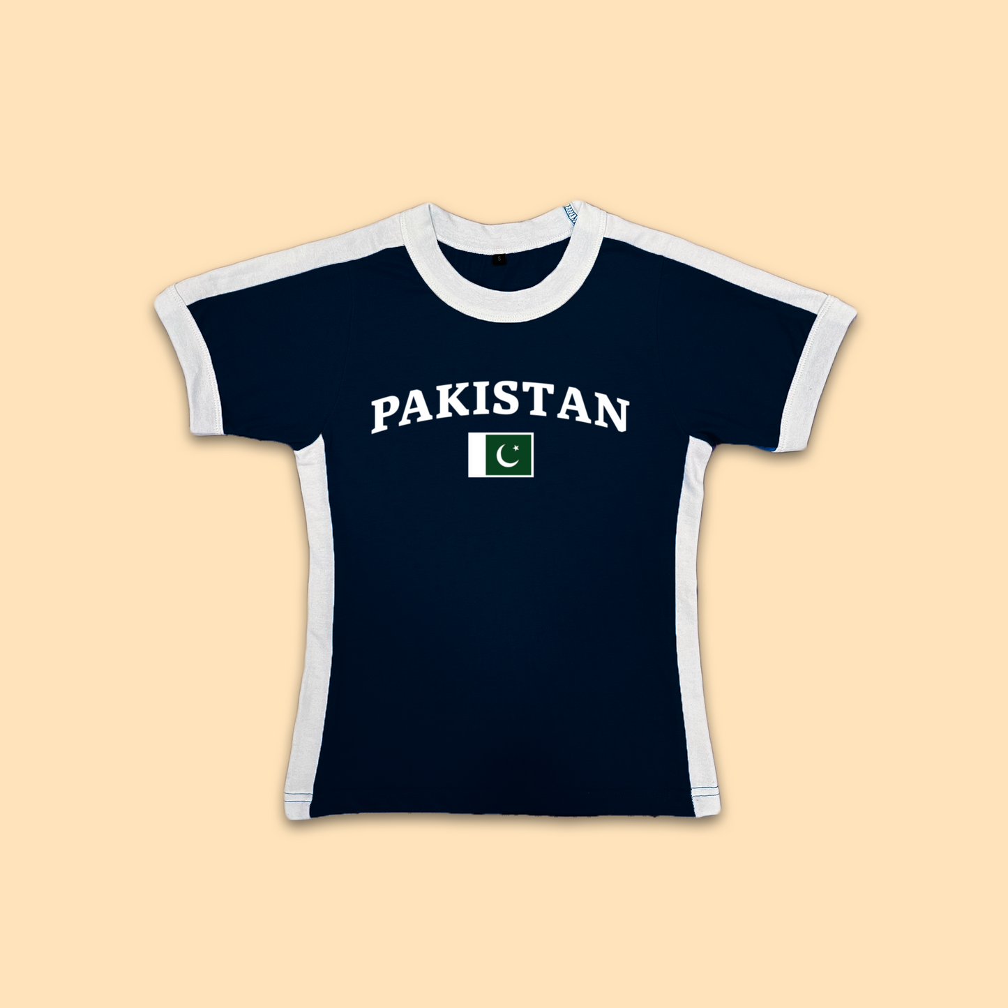 Pakistan Womens Baby Tee Jersey