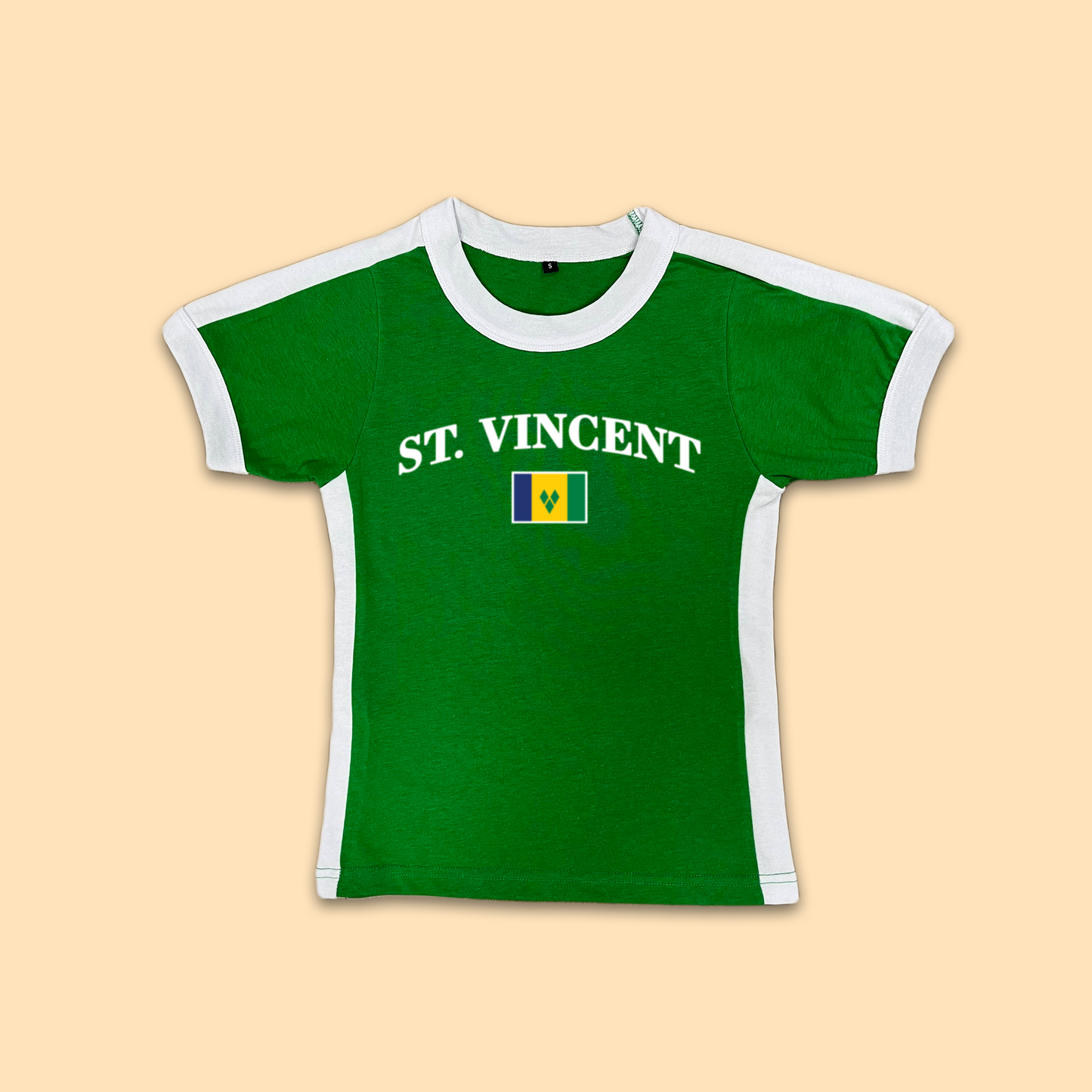 St. Vincent Womens Baby Tee Jersey