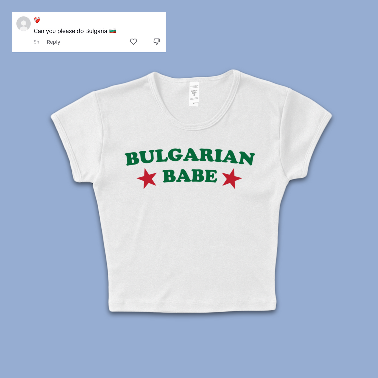 Bulgarian Babe Baby T Shirt