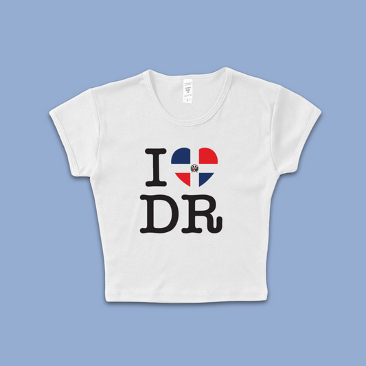 I Love Dominican Republic Baby T Shirt