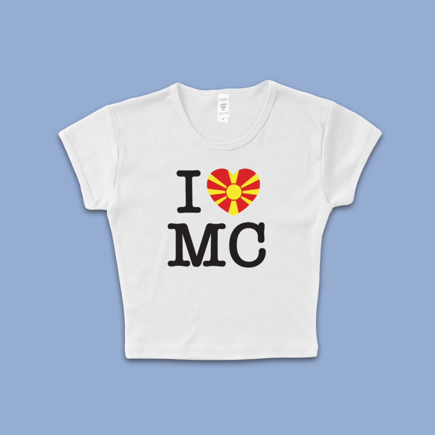 I Love Macedonia Baby T Shirt