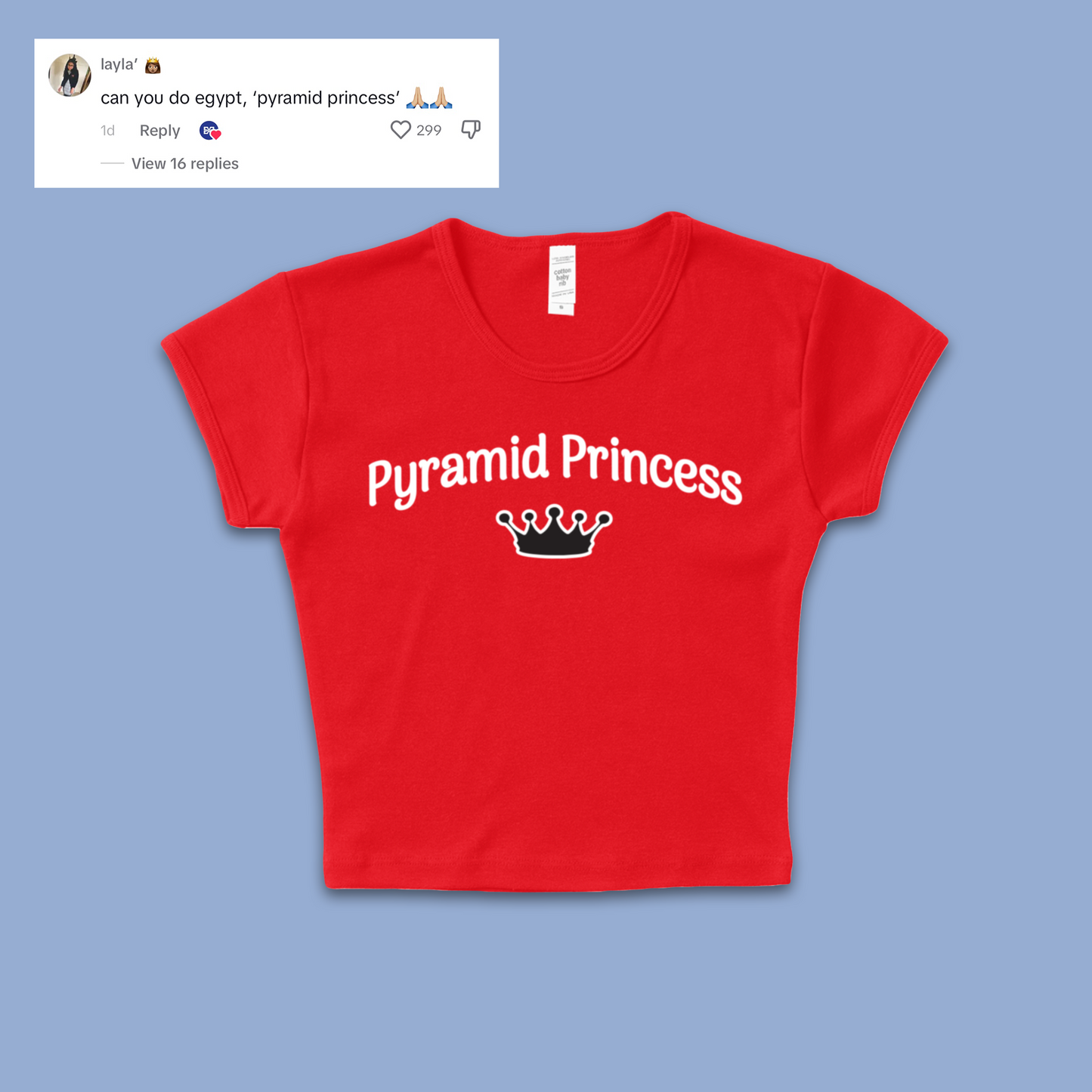 Pyramid Princess Baby T Shirt